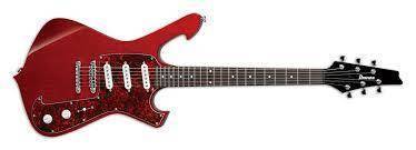 Fireman SSS Mahogany - Trans Red
